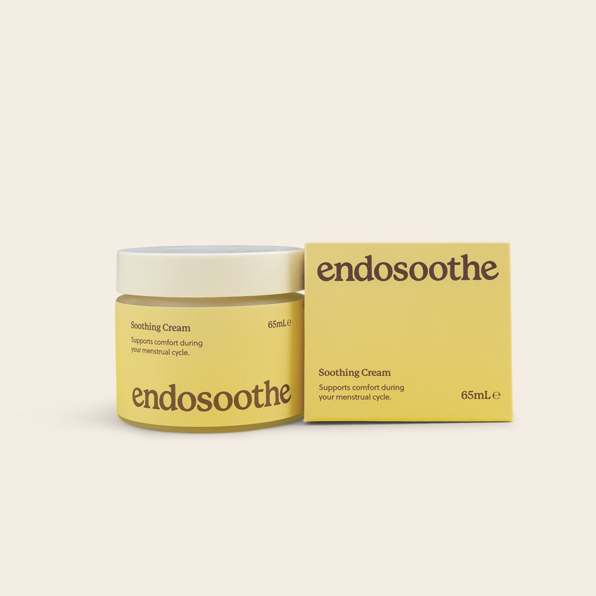 Endo Soothe Soothing Cream product packaging